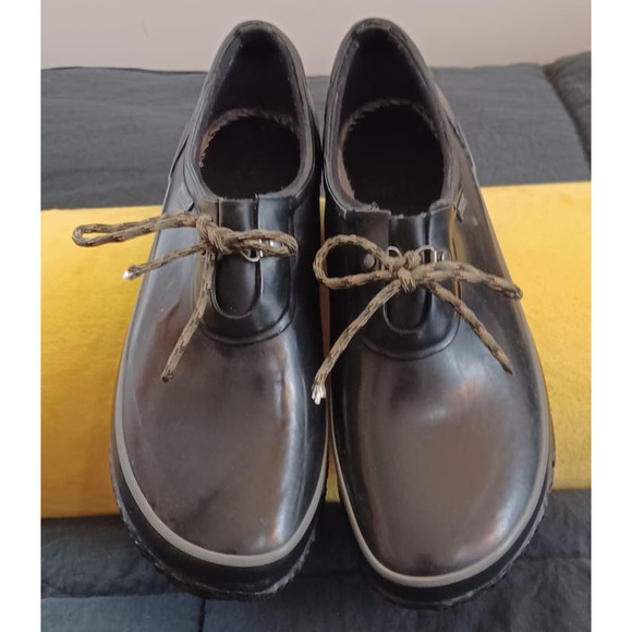 Bogs Shoes - BOGS Urban Farmer Amanda Rain Shoe Womens Size 10 Black Gorpcore Outdoor Utility